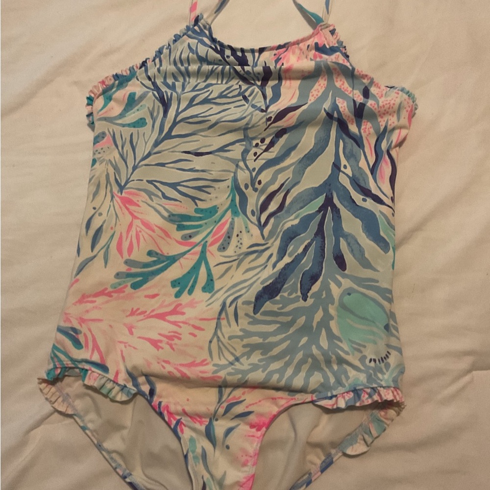 Lilly Pulitzer Tropical Coral Reef Print Size 12